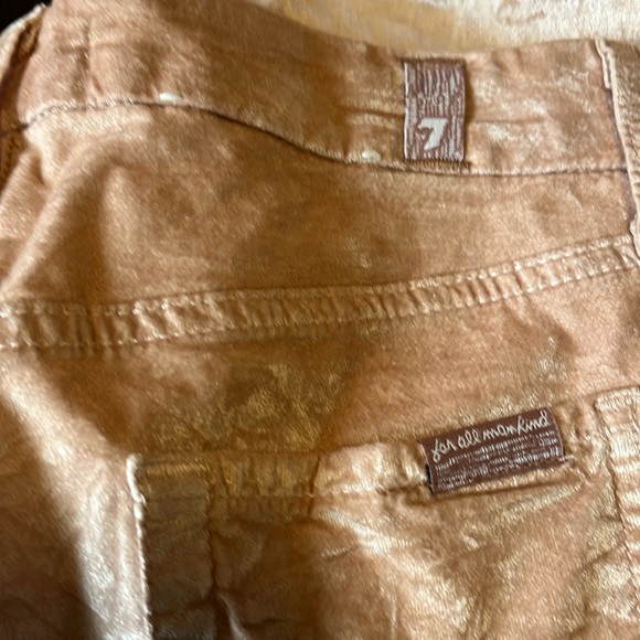For all mankind size 26 velour pink pants.  Good used condition. - Picture 4 of 4